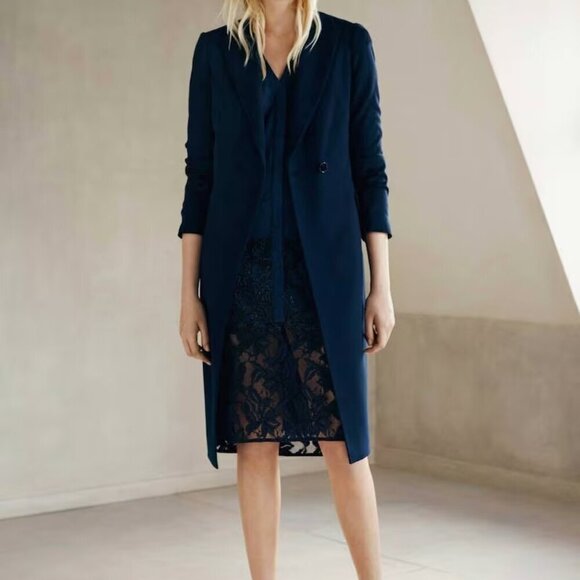 AllSaints Women's Swyni Lace Embellished Dress US size 2 - Picture 1 of 7